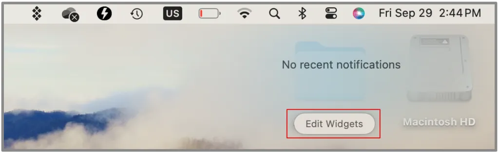 Widgets auf macOS Sonoma 2 hinzufügen