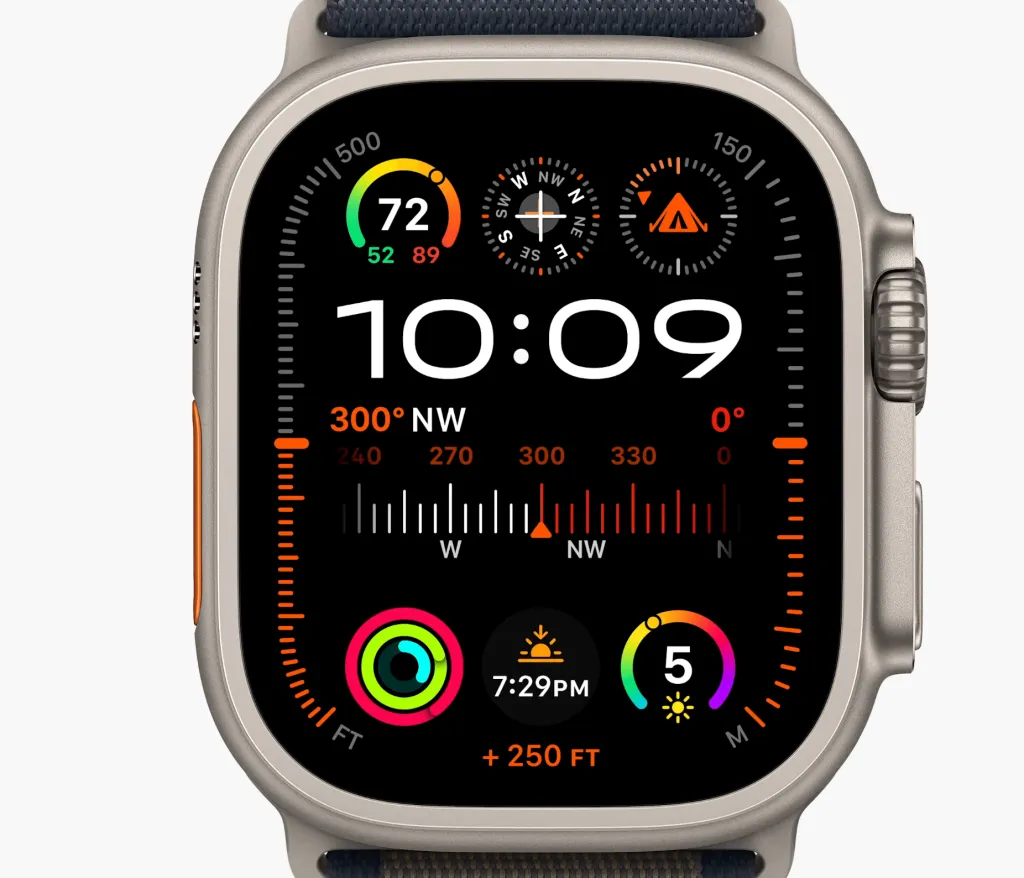 Helligkeit der Apple Watch Ultra 2