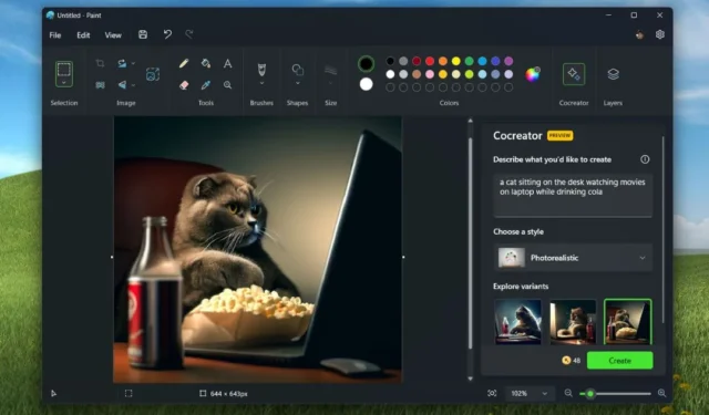 Comment créer des images IA dans Paint sous Windows 11