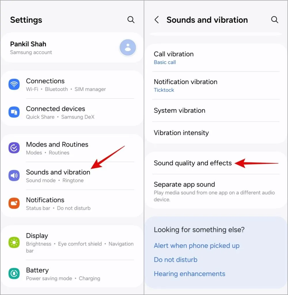 Qualité sonore et effets sur le téléphone Samsung Galaxy