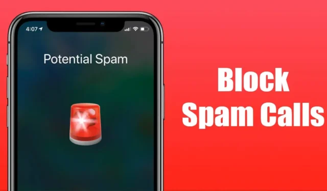 Como bloquear chamadas de spam no iPhone (4 métodos)