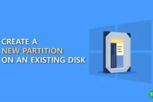 Sådan opretter du en ny partition på eksisterende diskpartition i Windows