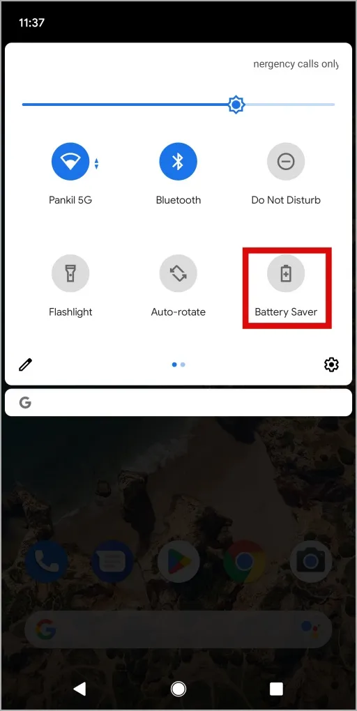 Désactiver l'économiseur de batterie sur Android