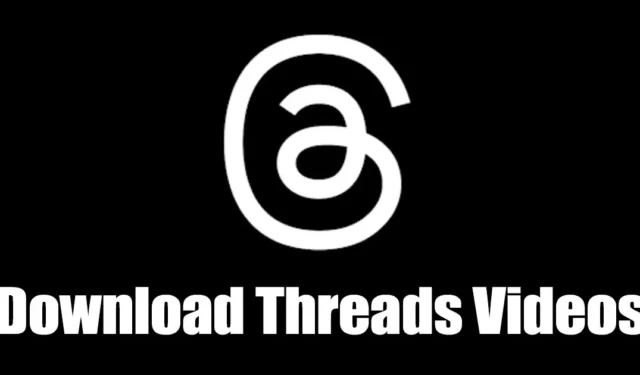 Threads-video’s downloaden (3 methoden)