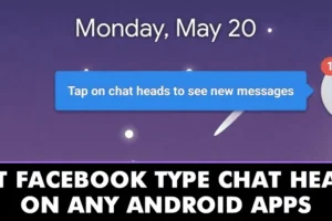 Sådan får du Facebook Messenger Type Chat-hoveder på enhver Android-app