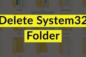 Hvordan slette System32 Windows (C:) Drive-filer?