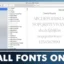 So installieren Sie Schriftarten unter MacOS (einfache Methode)