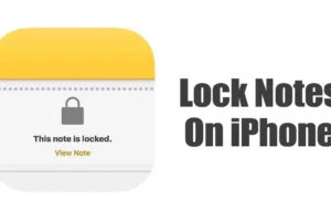 Come bloccare o sbloccare le note su iPhone