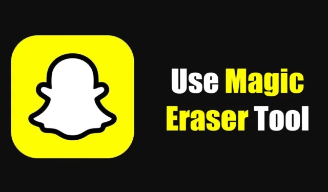 Slik bruker du Snapchat Magic Eraser (fullstendig veiledning)