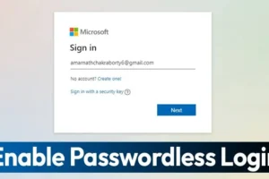 Come utilizzare l’account Microsoft senza password