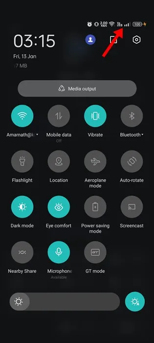 Stellen Sie sicher, dass Ihre SIM-Karte über ein ordnungsgemäßes Signal verfügt