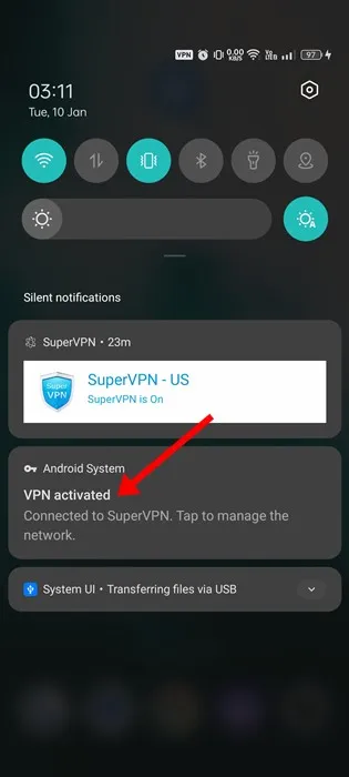 Sie verwenden ein VPN/Proxy