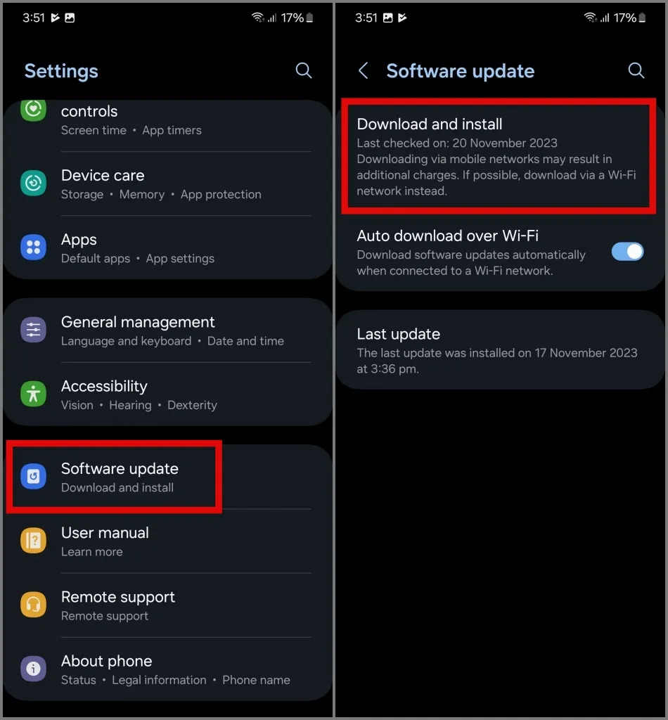 Update uw Android-telefoon