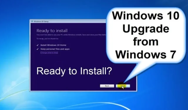 Hoe kan ik upgraden naar Windows 10 vanuit Windows 7?