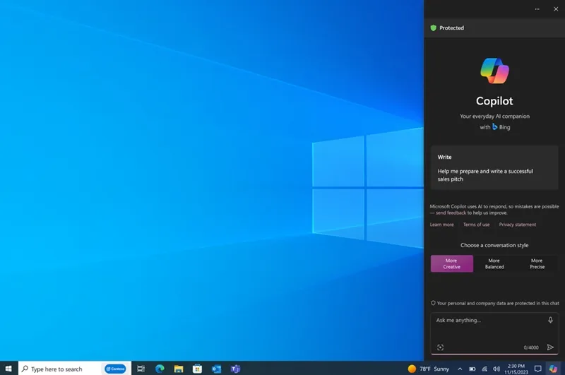 Windows 10의 부조종사