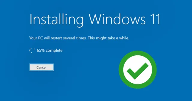 Die Installation von Windows 11 bleibt hängen? – (Hier sind die 8 besten Lösungen)