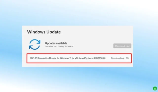 11 modi per risolvere Windows Update bloccato allo 0% di download