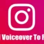 Kuinka lisätä Voiceover Instagram Reeliin