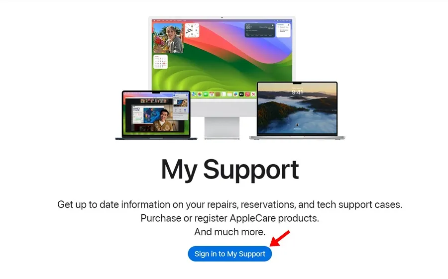 connectez-vous en utilisant le même identifiant Apple