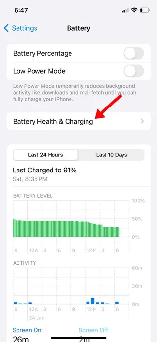 Batterihelse og lading.