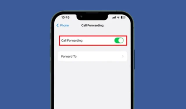 So aktivieren Sie die Anrufweiterleitung auf dem iPhone