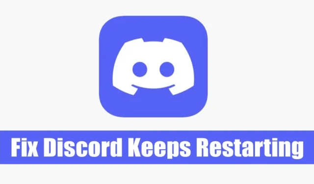 Discord se stále restartuje? 8 nejlepších způsobů, jak to napravit!