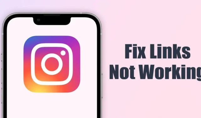 Come risolvere i collegamenti di Instagram che non funzionano (10 metodi)