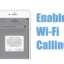 Kā iespējot WiFi zvanu iPhone (iOS 17)