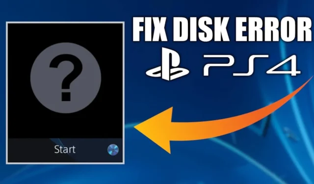 Come risolvere l’errore del disco non riconosciuto su PS4?