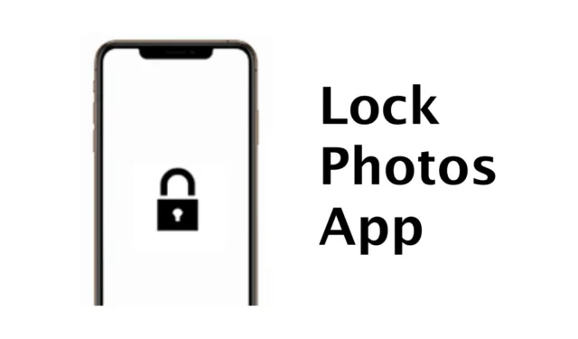 Come bloccare l’app Foto su iPhone (iOS 17) [Tutti i metodi]