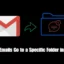 Como fazer com que os e-mails vão para uma pasta específica no Gmail?