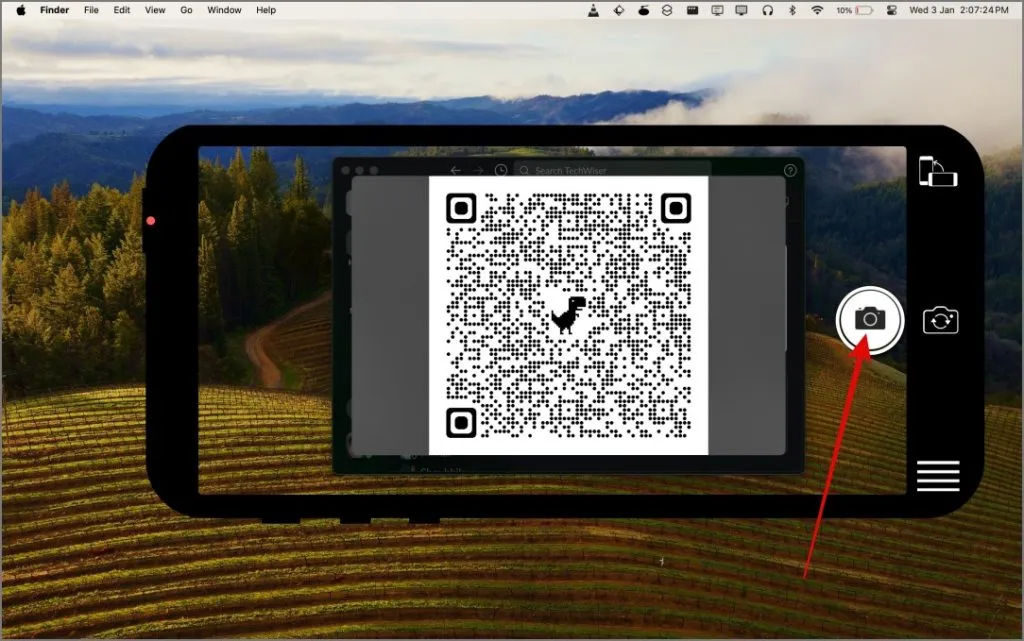 Scanner les codes QR sur Mac sans webcam