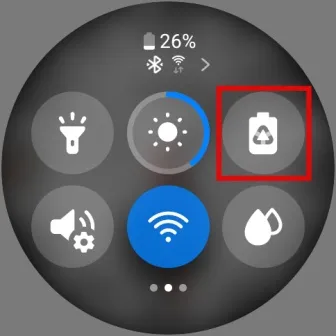 停用三星 Galaxy Watch 中的省電模式