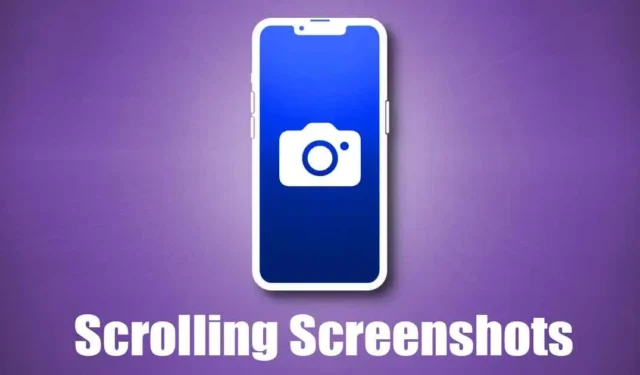 Slik tar du rulleskjermbilder på iPhone (iOS 17)