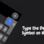 Cómo escribir el símbolo de grado en iPhone, iPad y Mac