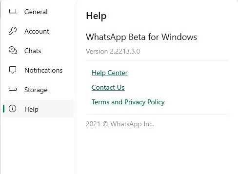 Aktualisieren Sie die WhatsApp-Desktop-App