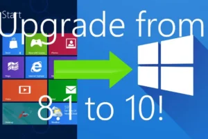 Kaip atnaujinti į Windows 10 iš Windows 8.1?