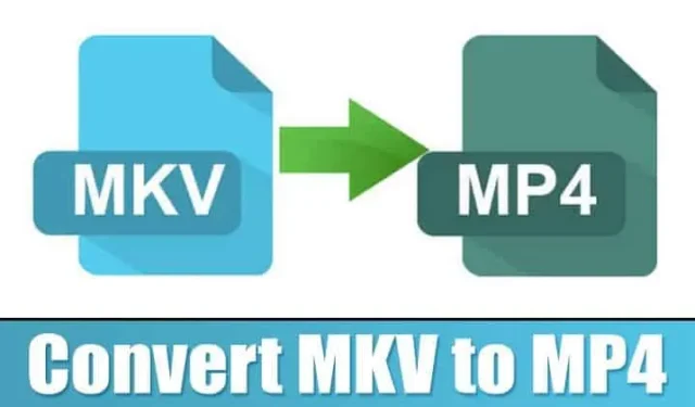 Comment convertir des vidéos MKV au format MP4 (convertisseur le plus rapide)