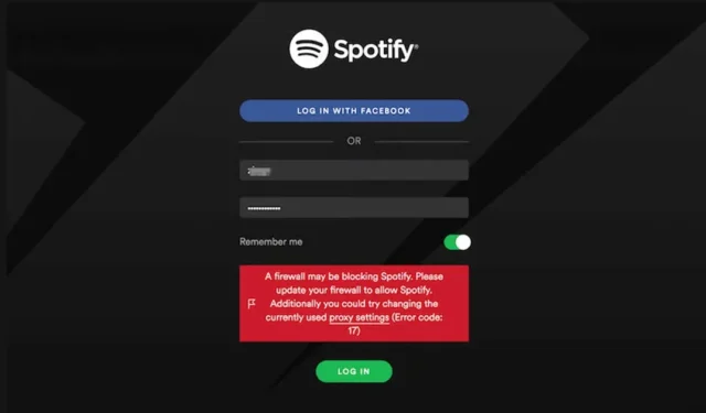 Come risolvere il problema “Un firewall potrebbe bloccare Spotify” (6 metodi)