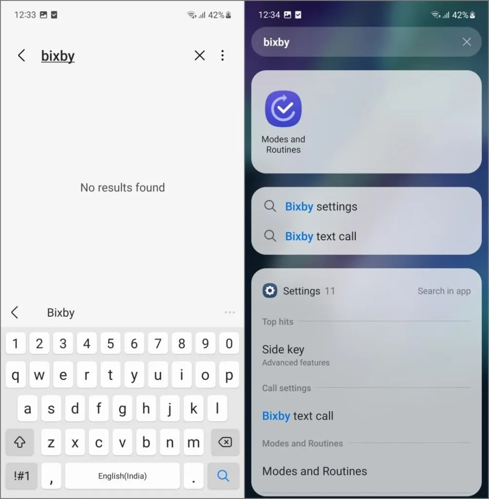 Samsung Galaxy telefonas be Bixby