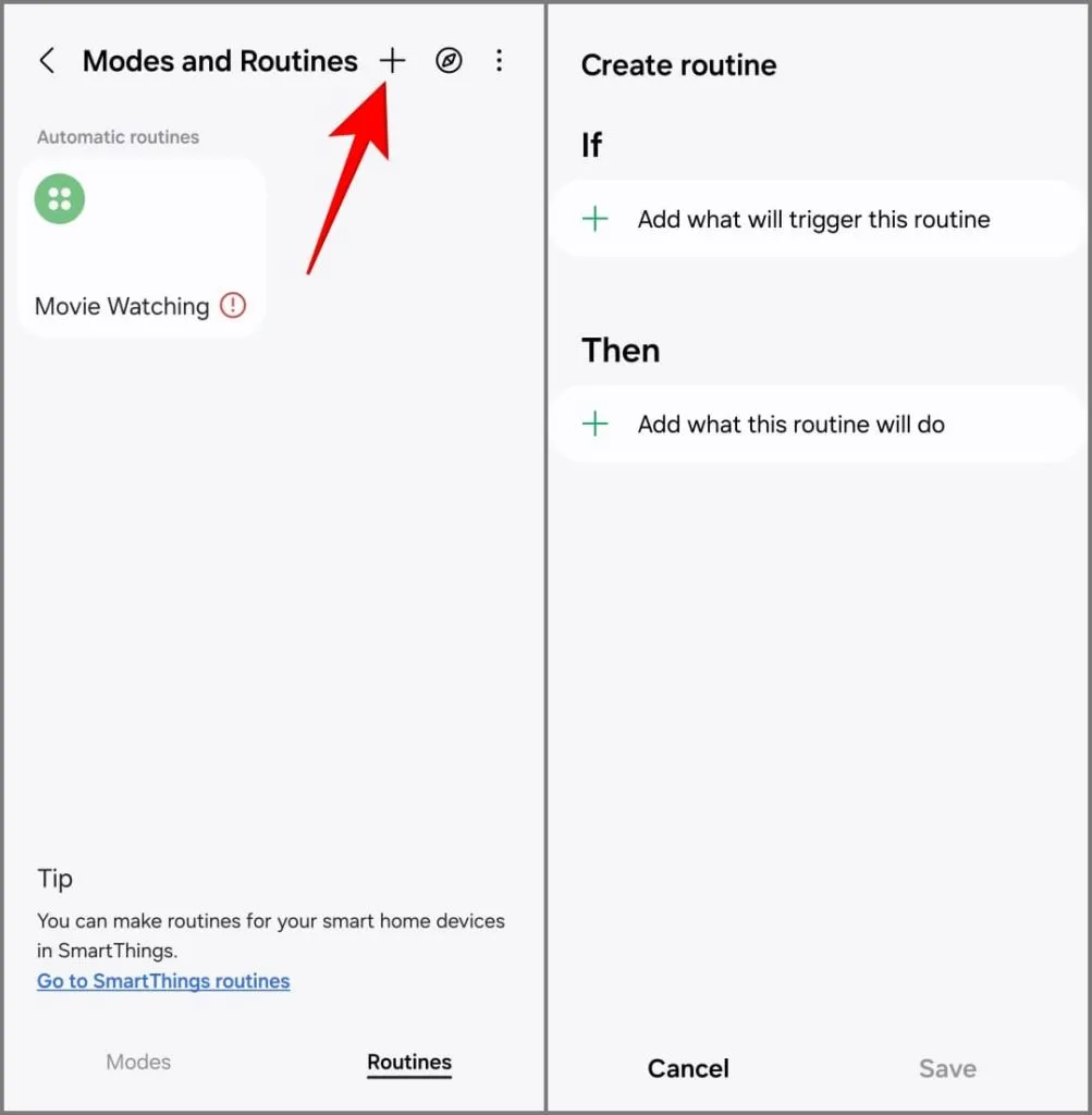 Routine Bixby su Samsung Galaxy S24 con OneUI 6.1