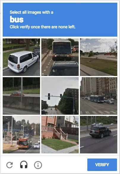 Resolver el CAPTCHA