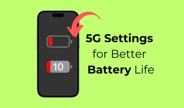 Comment modifier les paramètres de votre iPhone 5G pour une meilleure durée de vie de la batterie