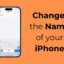 So ändern Sie den Namen Ihres iPhones (alle Methoden)