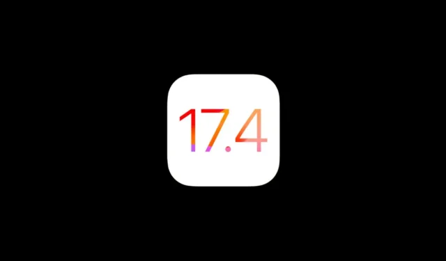 Kuinka ladata ja asentaa iOS 17.4 Beta iPhoneen