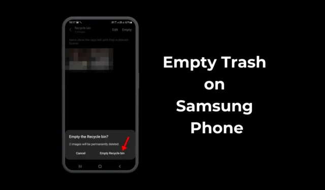 Hvordan tømme søppel på Samsung-telefon (alle metoder)