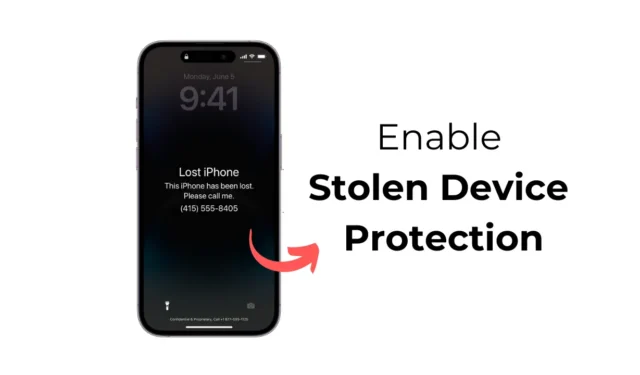 Come abilitare la protezione dei dispositivi rubati su iPhone