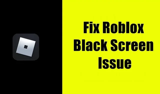 Cómo solucionar el problema de la pantalla negra de Roblox (Windows/Mac)