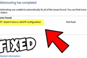 FIX – Wi-Fi har ikke gyldig IP-konfigurasjonsfeil i Windows 10