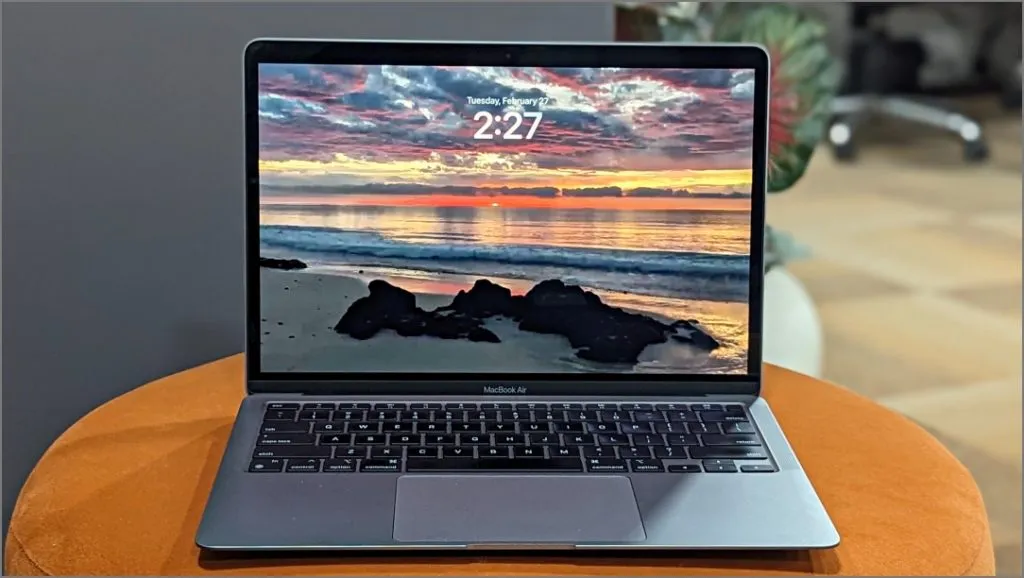 Video-Bildschirmschoner auf dem Mac